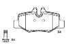 剎車片 Brake Pad Set:001 421 10 10