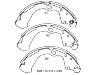 剎車蹄片 Brake Shoe Set:44060-2T025