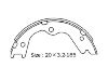 剎車蹄片 Brake Shoe Set:NN2073