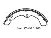 剎車蹄片 Brake Shoe Set:NN4041