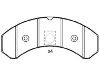 剎車片 Brake Pad Set:8 284 000 106