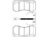 剎車片 Brake Pad Set:5001 829 545