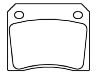 Pastillas de freno Brake Pad Set:GBP90141