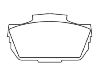 剎車片 Brake Pad Set:78 68 284