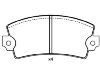 тормозная кладка Brake Pad Set:77 01 200 320