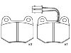 剎車(chē)片 Brake Pad Set:0060 728 434