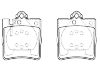 Bremsbelagsatz, Scheibenbremse Brake Pad Set:003 420 28 20