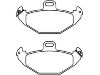 Bremsbelagsatz, Scheibenbremse Brake Pad Set:77 01 205 491