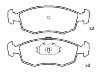 Bremsbelagsatz, Scheibenbremse Brake Pad Set:9 948 131