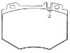 Bremsbelagsatz, Scheibenbremse Brake Pad Set:003 420 33 20