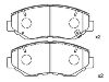 Bremsbelagsatz, Scheibenbremse Brake Pad Set:45022-S9A-A00