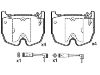 Bremsbelagsatz, Scheibenbremse Brake Pad Set:003 420 53 20