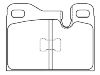 Bremsbelagsatz, Scheibenbremse Brake Pad Set:477 698 151 A