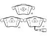 Bremsbelagsatz, Scheibenbremse Brake Pad Set:1K0 698 151 B