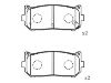 剎車片 Brake Pad Set:0K2FC-26-28Z