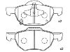 剎車片 Brake Pad Set:45022-SEA-E01