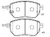 Pastillas de freno Brake Pad Set:41060-CG090