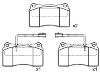 剎車片 Brake Pad Set:7 736 354 5