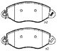 剎車片 Brake Pad Set:1 318 147