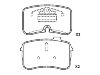 Plaquettes de frein Brake Pad Set:441 698 151 D