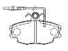 Bremsbelagsatz, Scheibenbremse Brake Pad Set:95 658 557