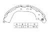 剎車蹄片 Brake Shoe Set:K1190